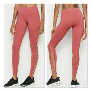 Victoria's Secret Sport Knockout Leggings in Empire Rose Sz L